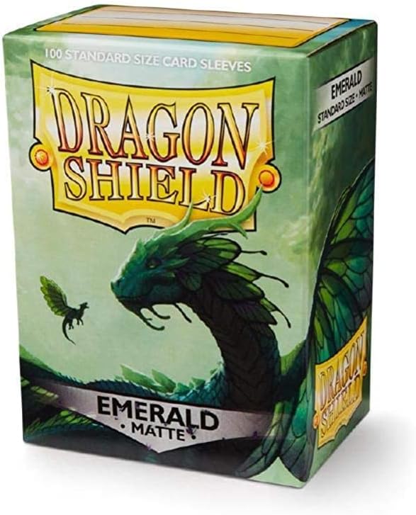 Dragon Shield Sleeves - Emerald Matte