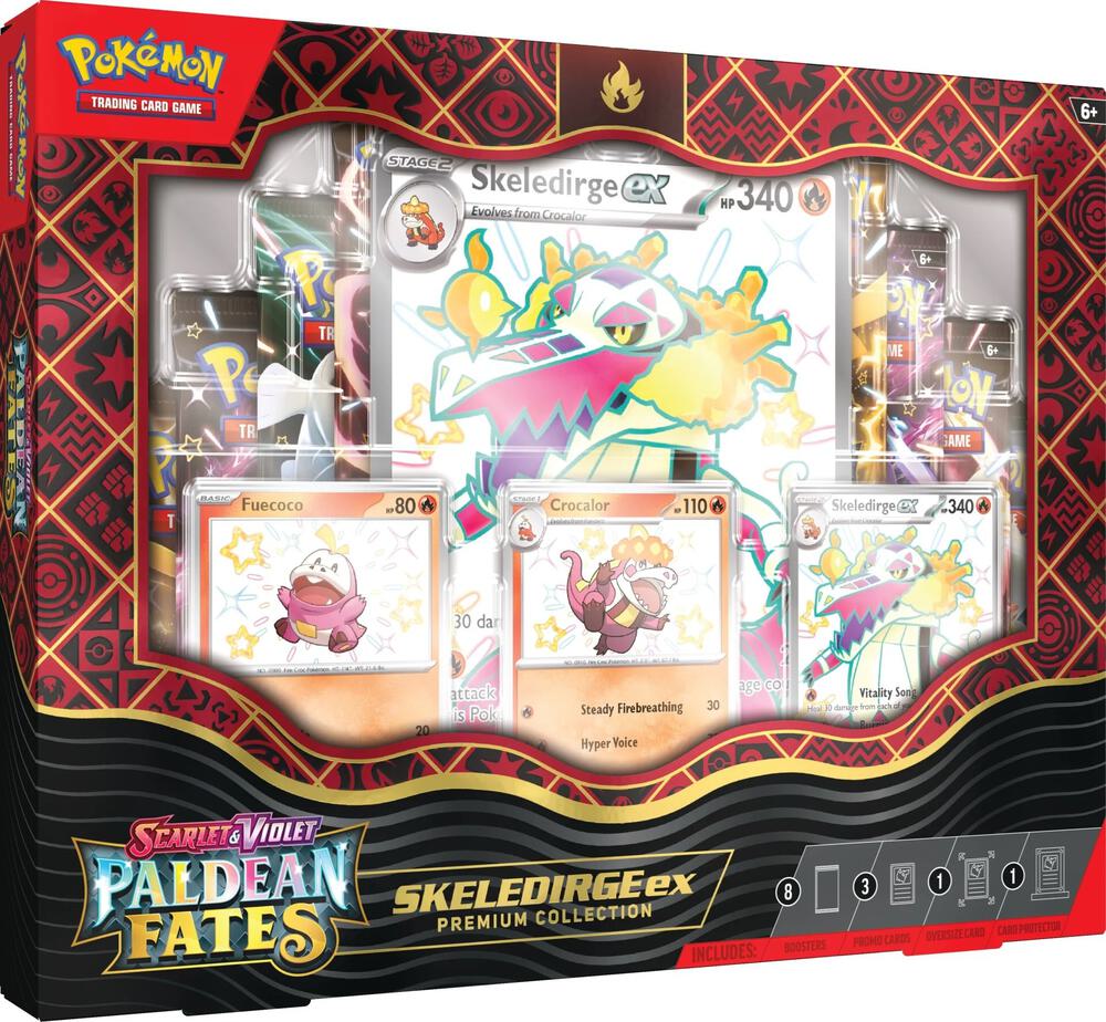 Pokemon Paldean Fates Pokemon ex Premium Collection