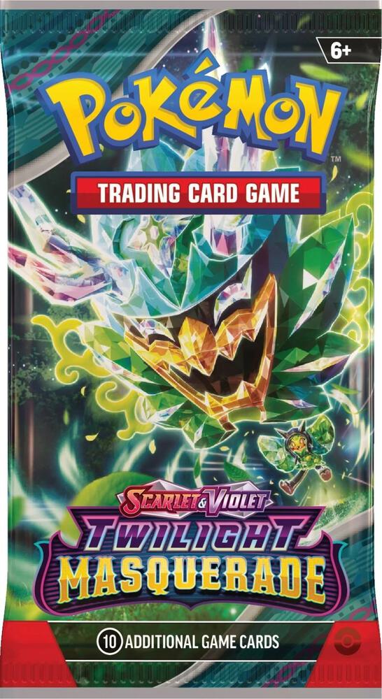 Pokemon Trading Card Game: Twilight Masquerade Booster Pack