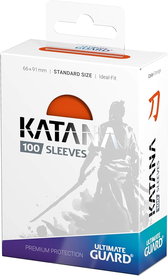 Ultimate Guard Katana Card Sleeves - Orange