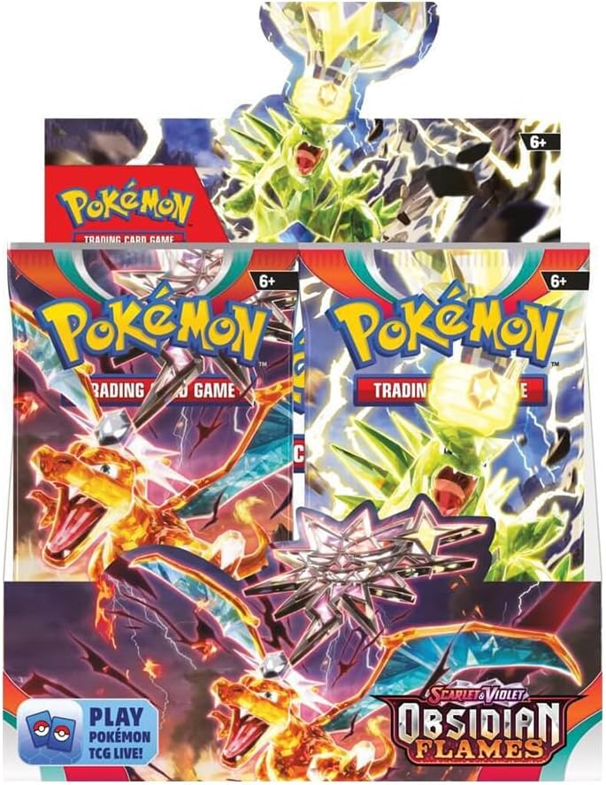Pokemon Scarlet & Violet Obsidian Flames Booster Box