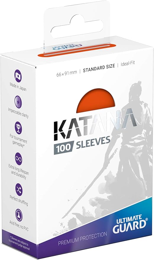 Ultimate Guard Katana Card Sleeves - Orange