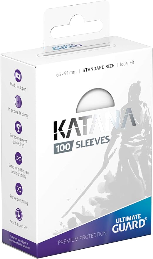 Ultimate Guard Katana Card Sleeves - White