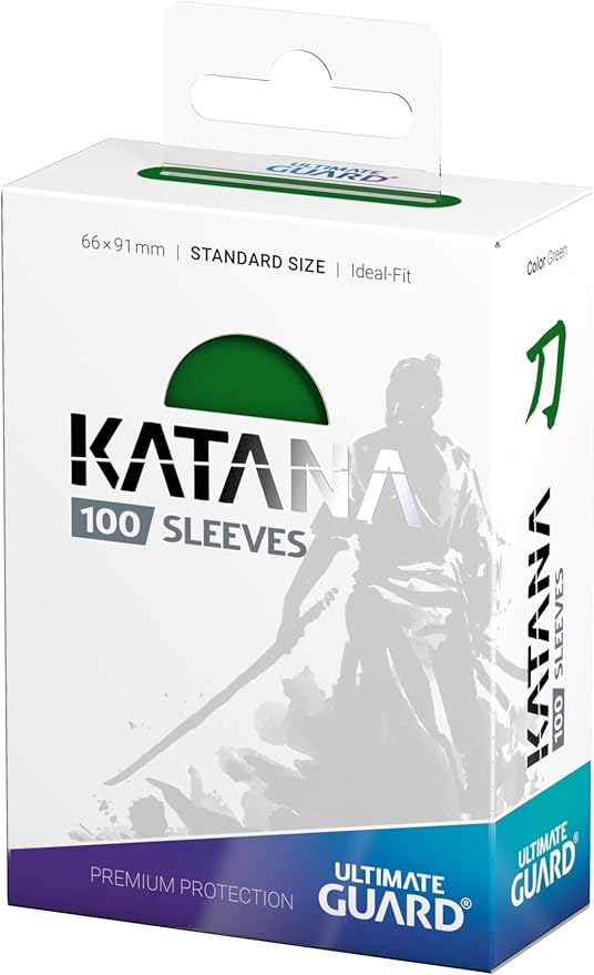 Ultimate Guard Katana Card Sleeves - Green
