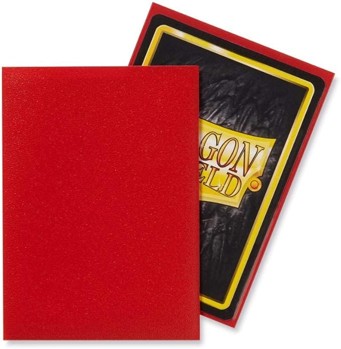 Dragon Shield Sleeves - Crimson Matte
