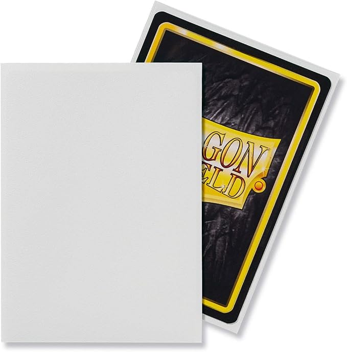 Dragon Shield Sleeves - White Matte