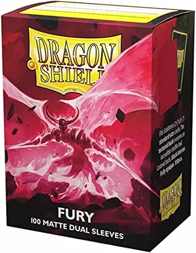 Dragon Shield Sleeves - Fury Dual Matte