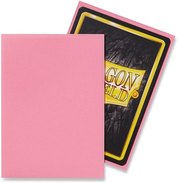 Dragon Shield Card Sleeves - Matte Pink