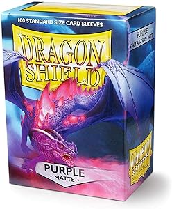 Dragon Shield Sleeves - Purple Matte