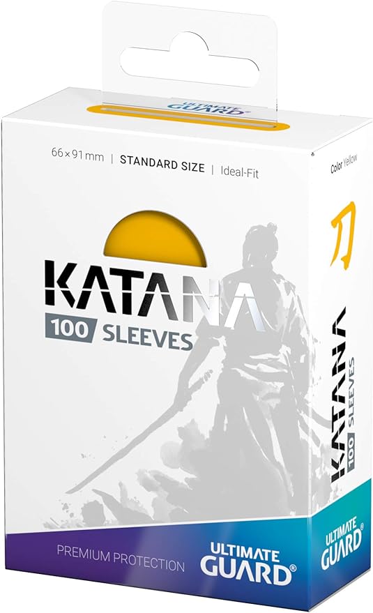 Ultimate Guard Katana Card Sleeves - Yellow