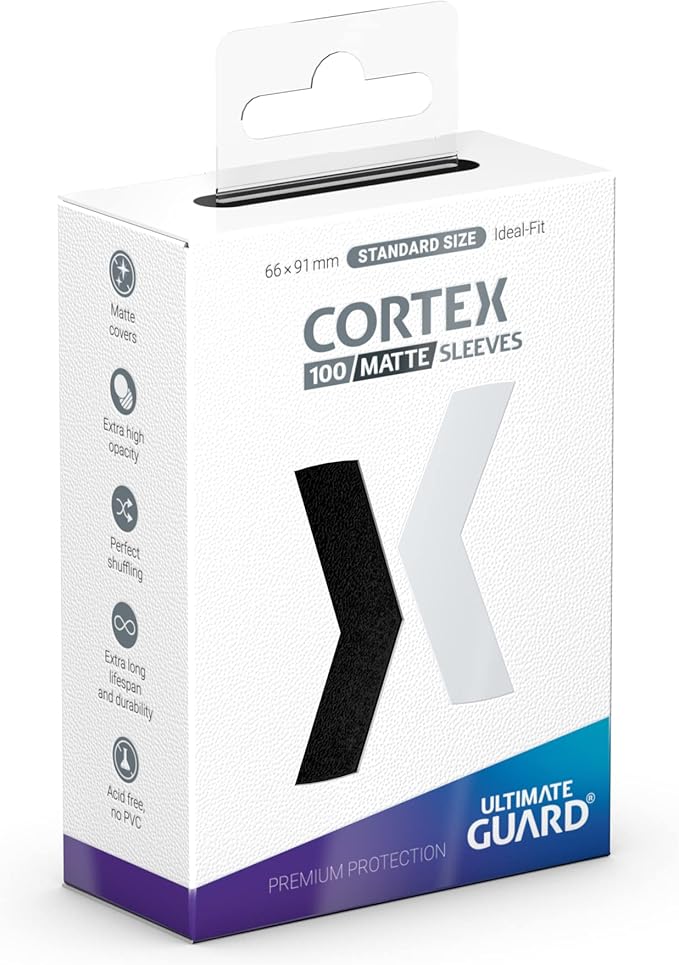 Ultimate Guard Corex Card Sleeves - Black