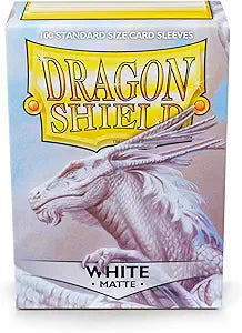 Dragon Shield Sleeves - White Matte