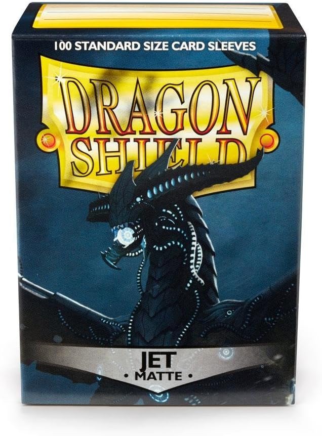 Dragon Shield Sleeves - Jet Matte