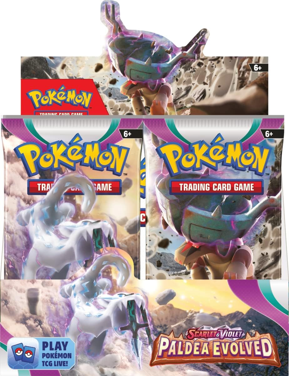 Pokémon Scarlet & Violet Paldea Evolved Booster Box