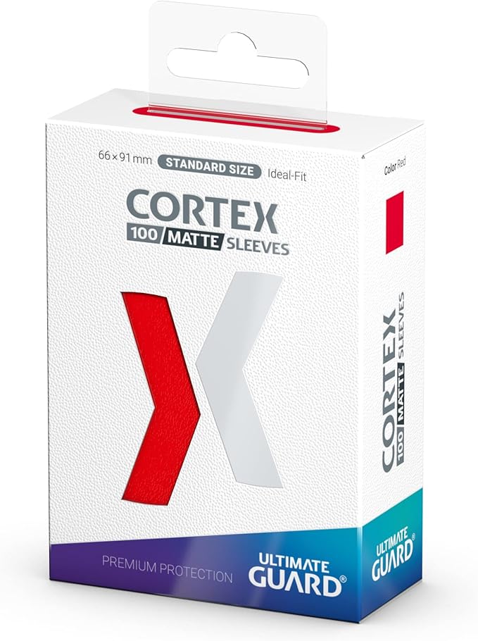 Ultimate Guard Corex Card Sleeves - Red