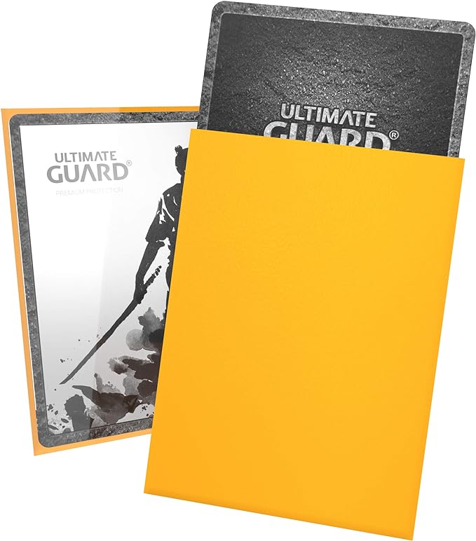 Ultimate Guard Katana Card Sleeves - Yellow