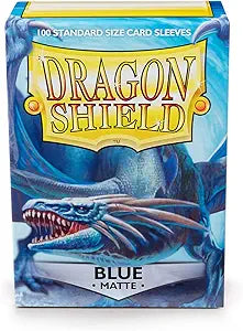 Dragon Shield Sleeves - Blue Matte