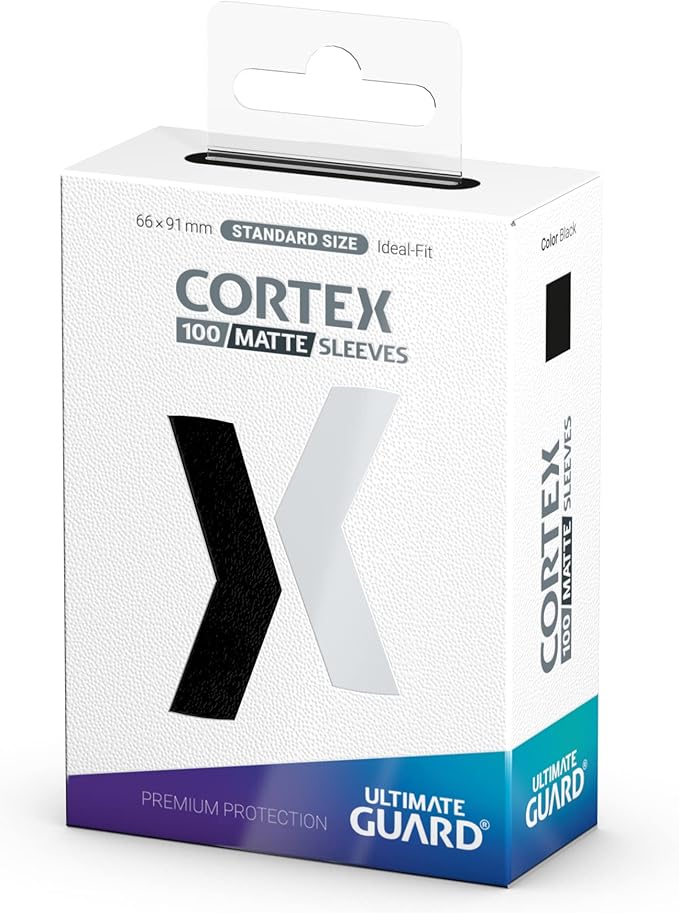 Ultimate Guard Corex Card Sleeves - Black