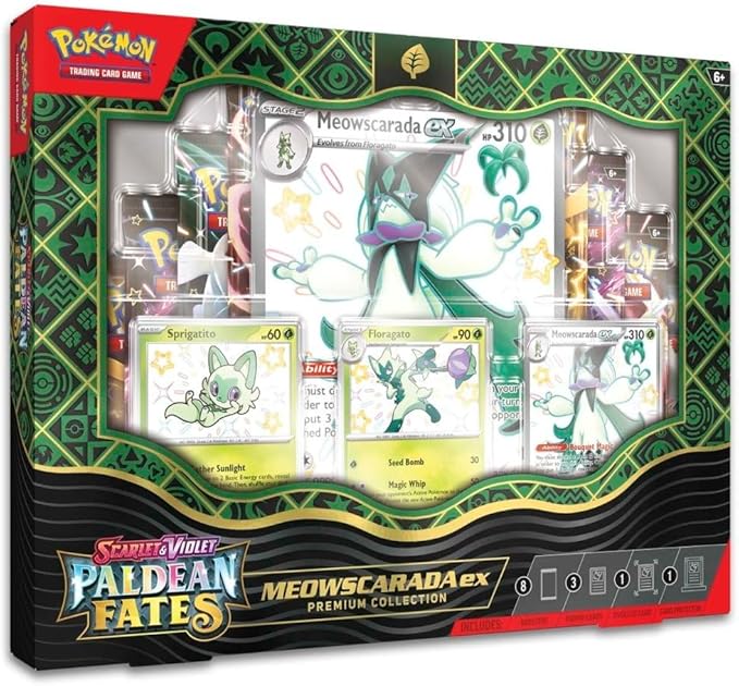 Pokemon Paldean Fates Pokemon ex Premium Collection