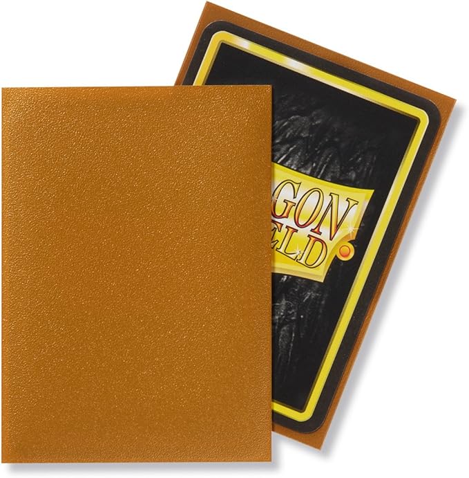 Dragon Shield Sleeves - Gold Matte