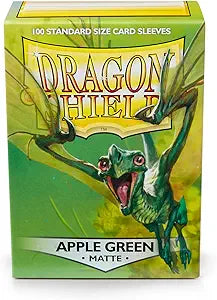 Dragon Shield Sleeves - Apple Green Matte