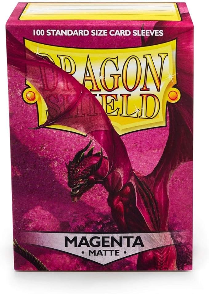 Dragon Shield Sleeves - Magenta Matte