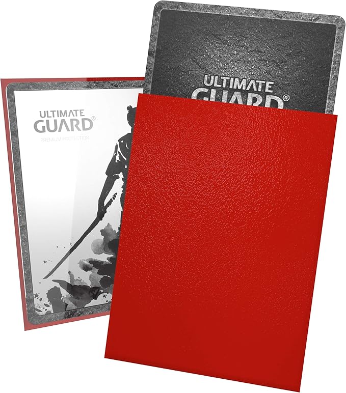 Ultimate Guard Katana Card Sleeves - Red