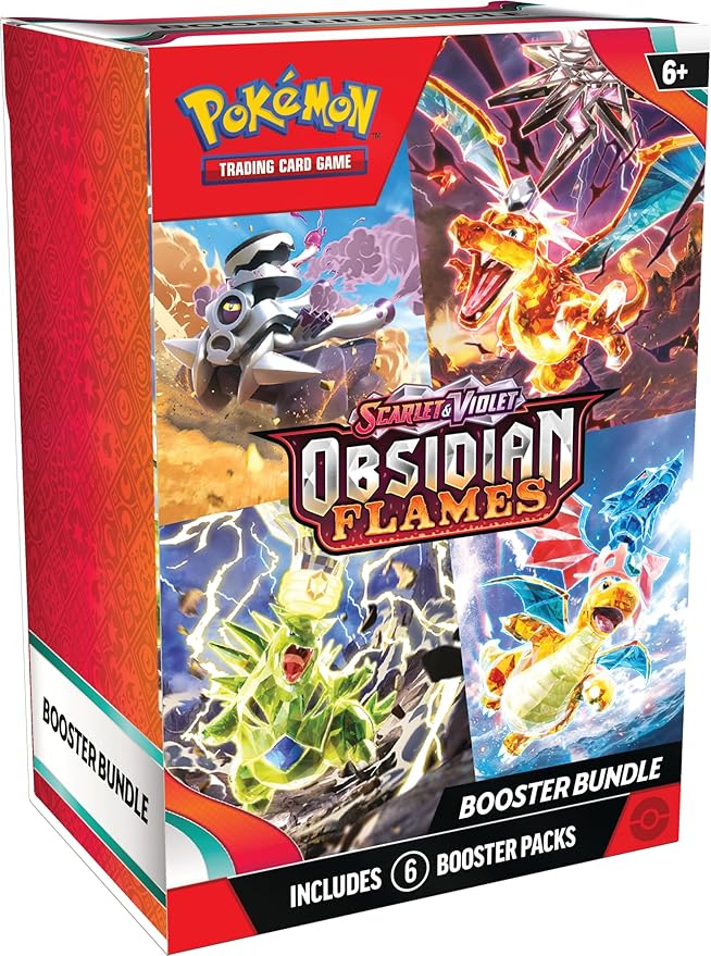 Pokemon Scarlet Violet S3 Obsidian Flames Booster Bundle