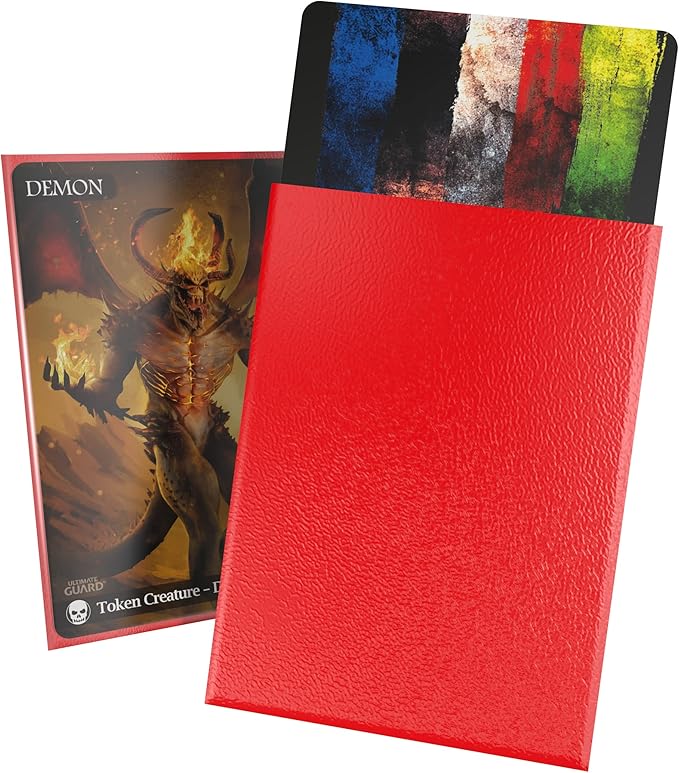 Ultimate Guard Corex Card Sleeves - Red