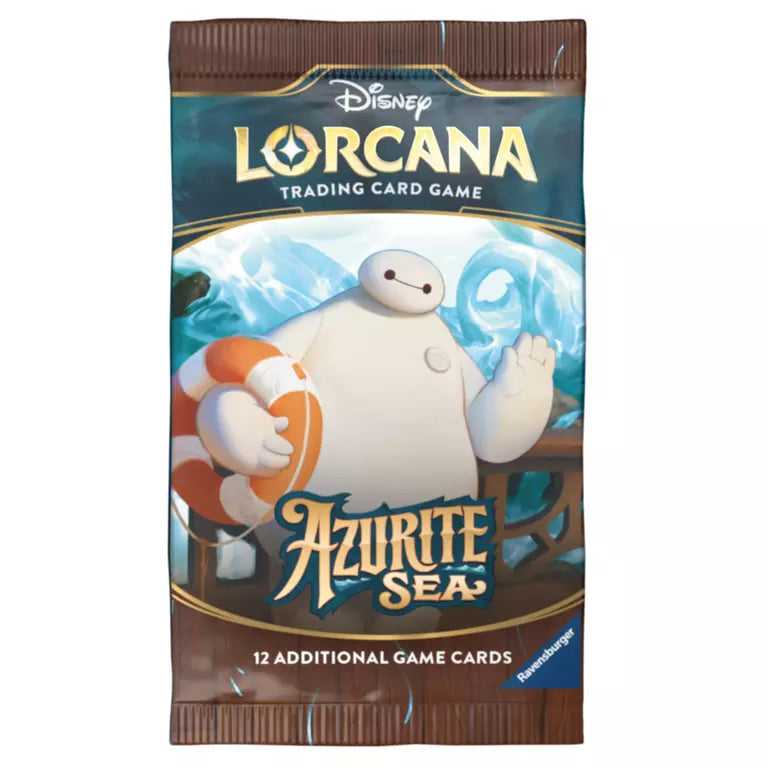 Disney Lorcana Trading Card Game: Azurite Sea Chapter 6 Booster Full Box