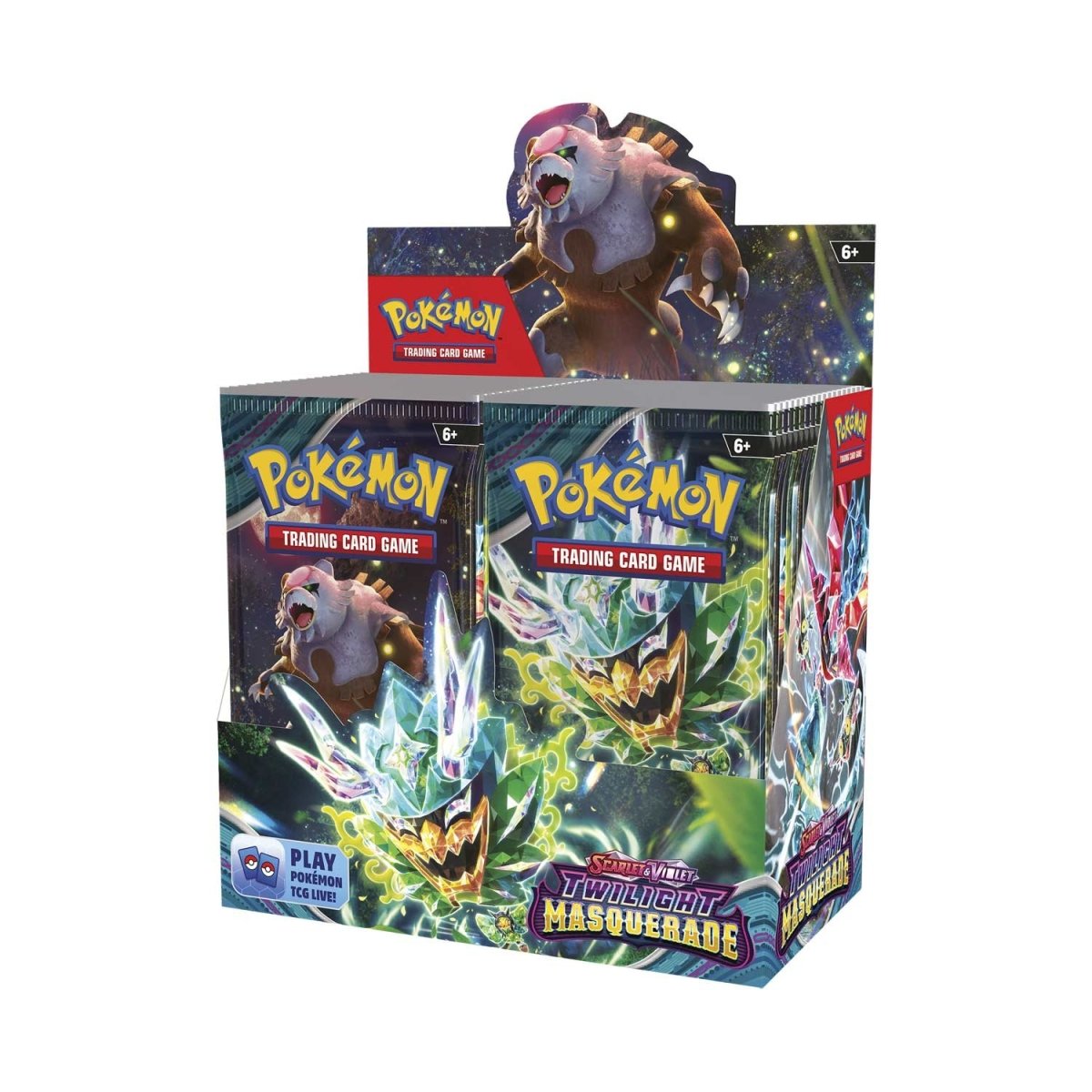 Pokémon Trading Card Game: Scarlet & Violet— Twilight Masquerade Booster Display