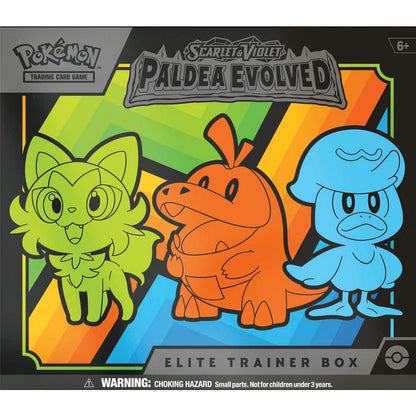 Pokemon Scarlet Violet Paldea Evolved Elite Trainer Box