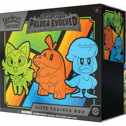 Pokemon Scarlet Violet Paldea Evolved Elite Trainer Box