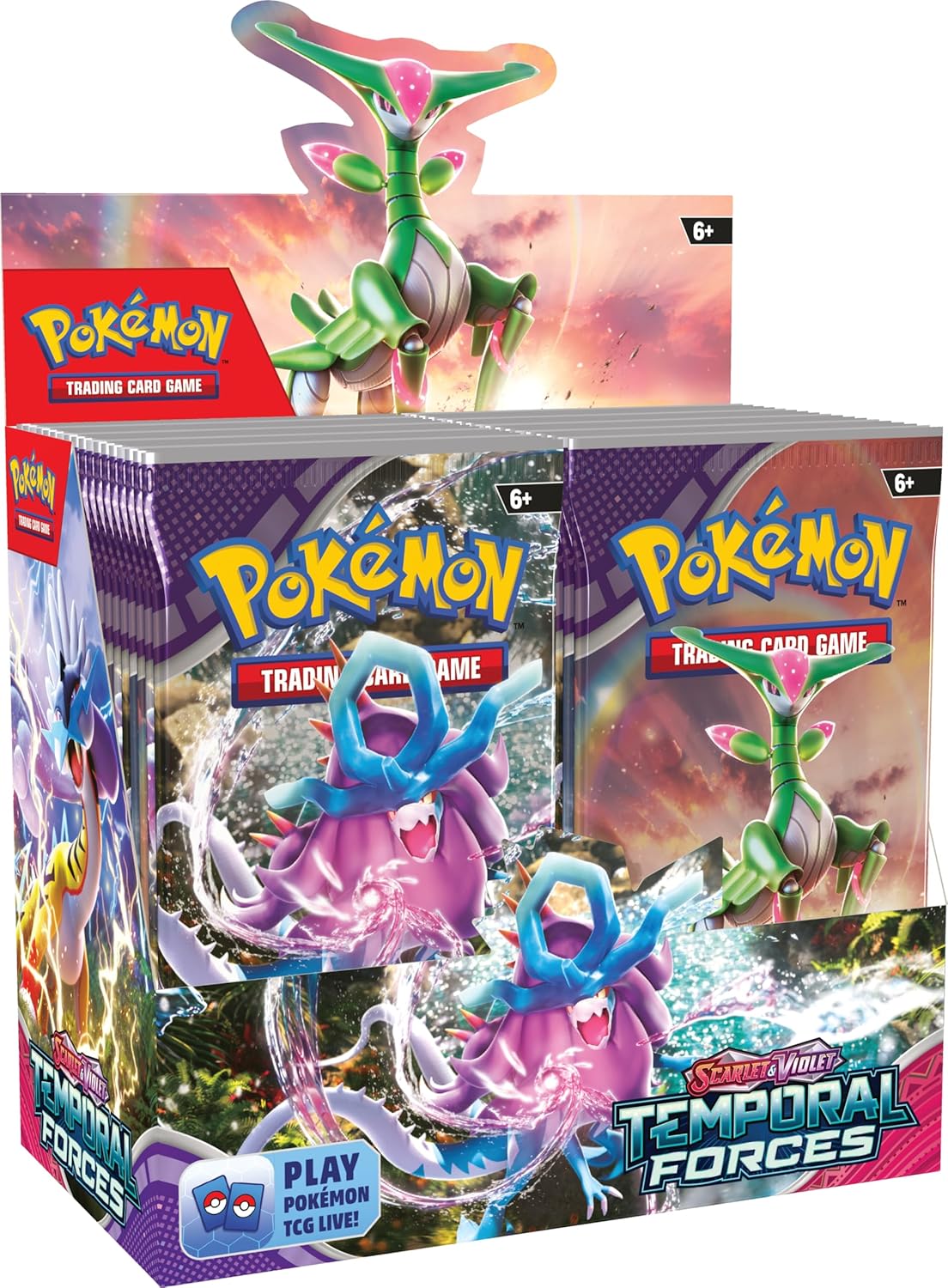 Pokémon Trading Card Game: Scarlet & Violet— Temporal Forces Booster Box