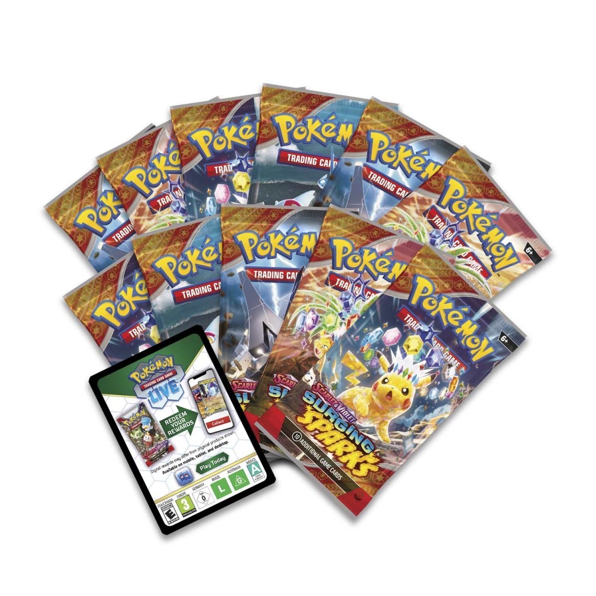 Pokemon: Scarlet and Violet Surging Sparks Booster Box