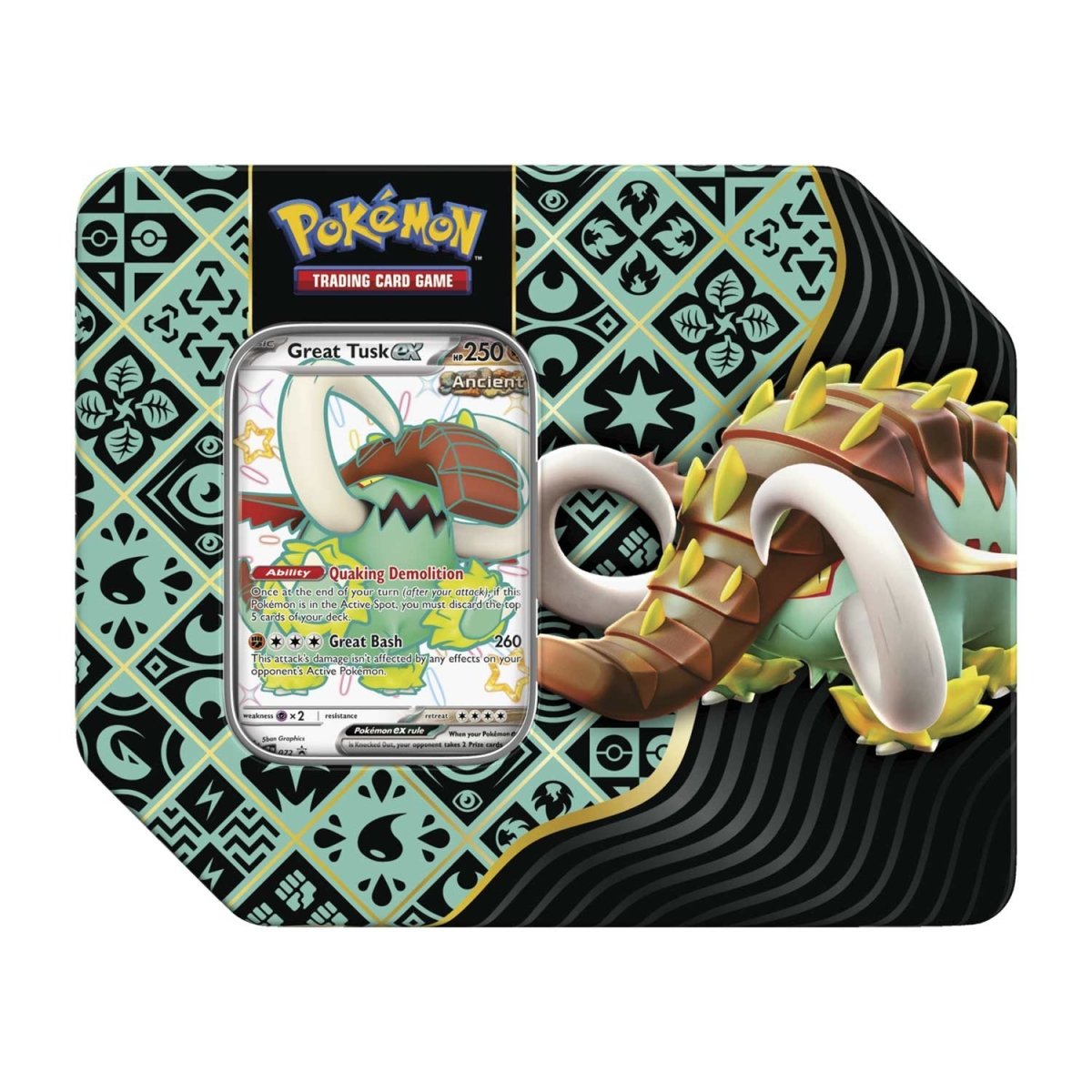 Pokemon Paldean Fates Tin