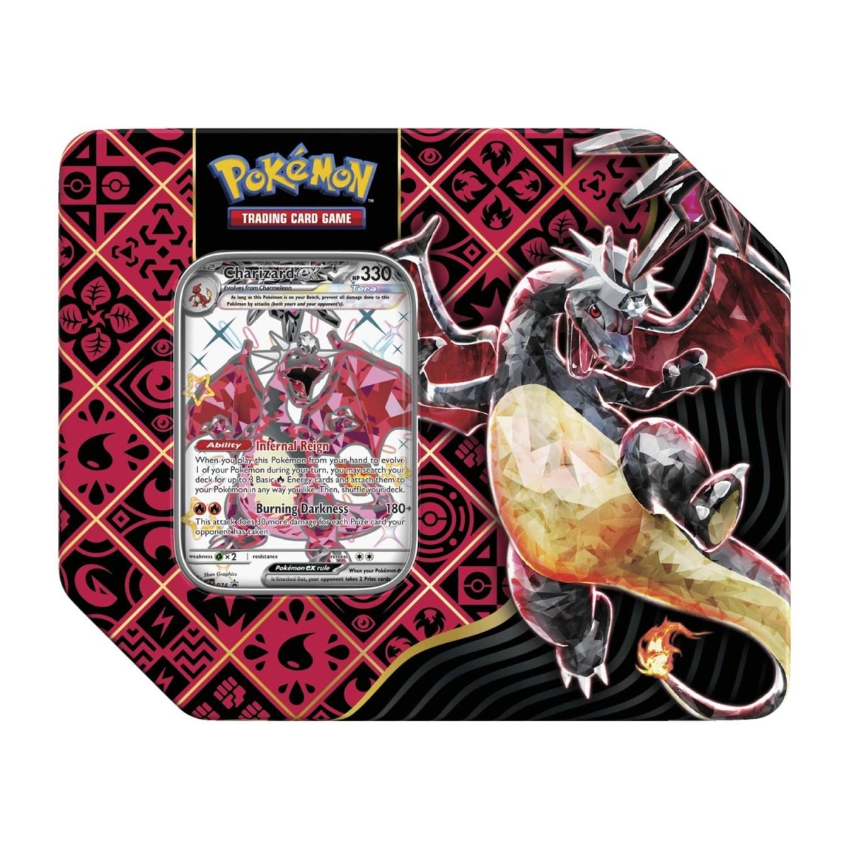 Pokemon Paldean Fates Tin