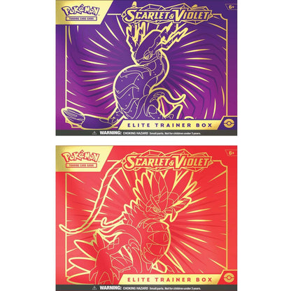 Pokemon Trading Game: Scarlet & Violet Elite Trainer Box