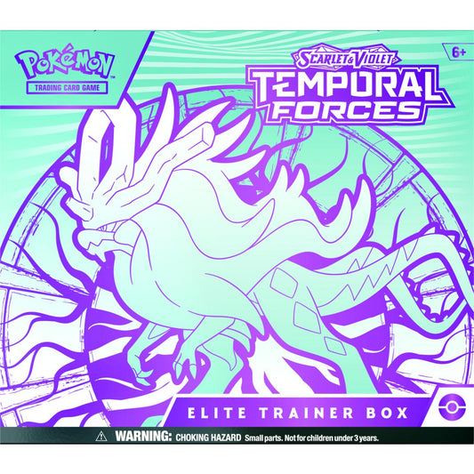 Pokemon Trading Card Game: Scarlet and Violet Temporal Forces Elite Trainer Box