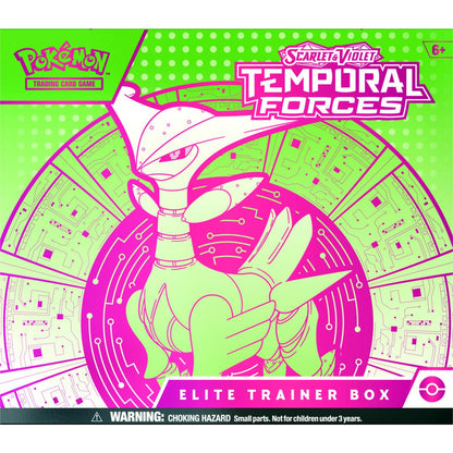 Pokemon Trading Card Game: Scarlet and Violet Temporal Forces Elite Trainer Box