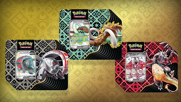 Pokemon Paldean Fates Tin